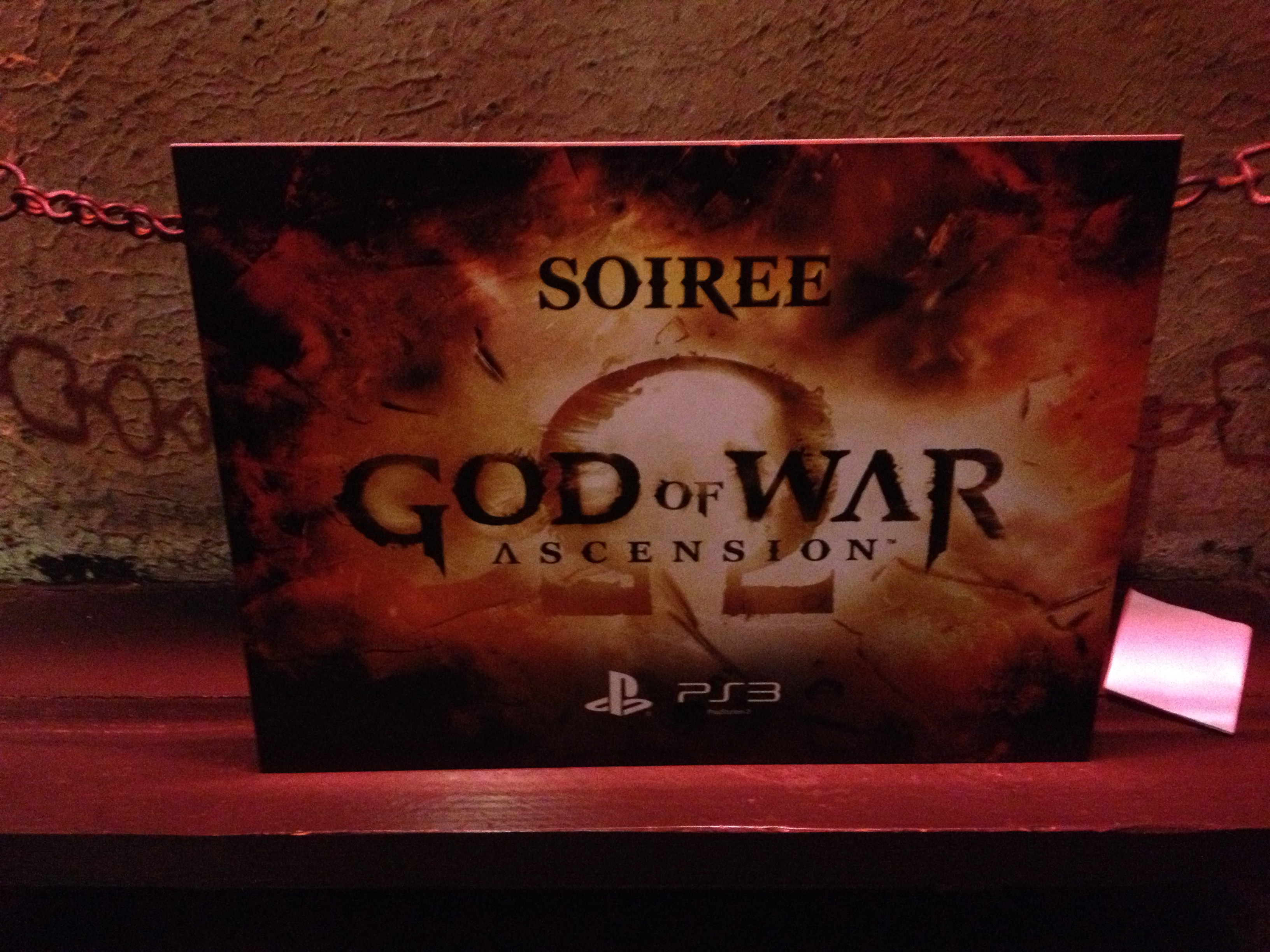 [COMPTE-RENDU] Soiree de lancement God of War : Ascension