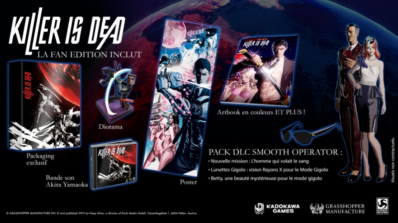 [ANNONCE] Presentation des differentes editions de Killer is Dead