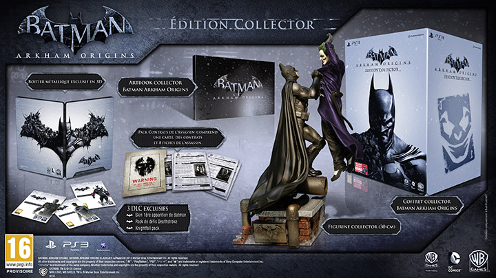 [ANNONCE] Presentation de l’edition collector de Batman : Arkham Origins