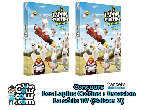 [CONCOURS] Gagnez des DVD : Lapins Cretins, l'invasion – partie 2