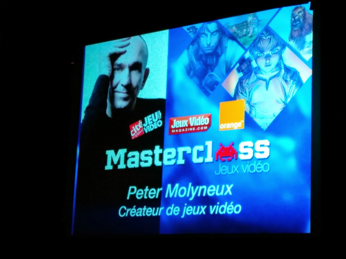 [COMPTE-RENDU] MasterClass avec Peter Molyneux