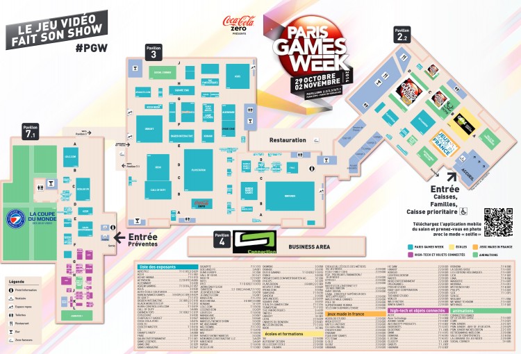 ParisGamesWeek2014-Plan