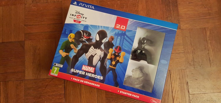 Disney Infinity 2.0, unboxing Edition Marvel Super Heroes sur PS Vita