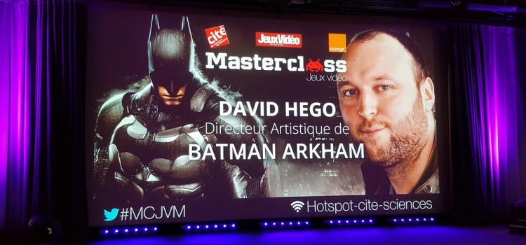 Master Class avec David Hego, directeur artistique de Batman Arkham