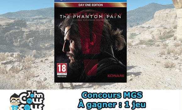 [CONCOURS] Gagnez Metal Gear Solid V : The Phantom Pain sur PS4