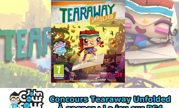 [CONCOURS] Gagnez Tearaway Unfolded sur PS4