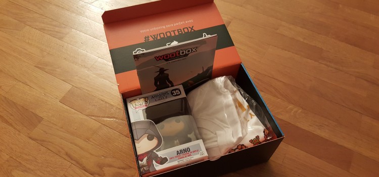 [UNBOXING] Wootbox Septembre 2015 de JeuxVideo.com