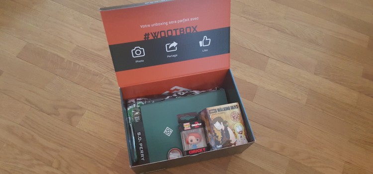 [UNBOXING] Wootbox Octobre 2015 de JeuxVideo.com