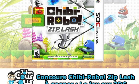 [CONCOURS] Gagnez Chibi-Robo! Zip Lash sur 3DS