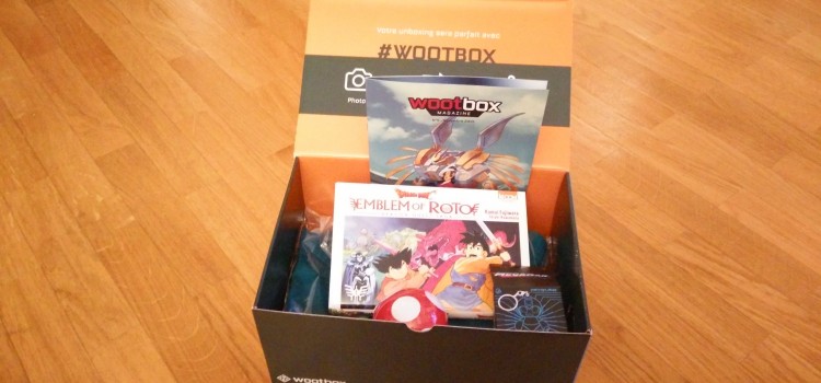 [UNBOXING] Wootbox Novembre 2015 de JeuxVideo.com