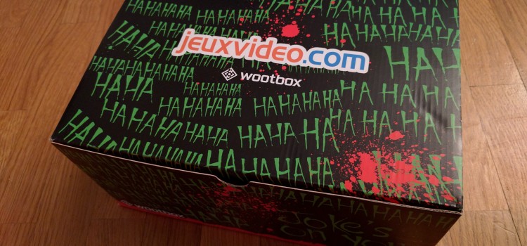 [UNBOXING] Wootbox Janvier 2016 de JeuxVideo.com