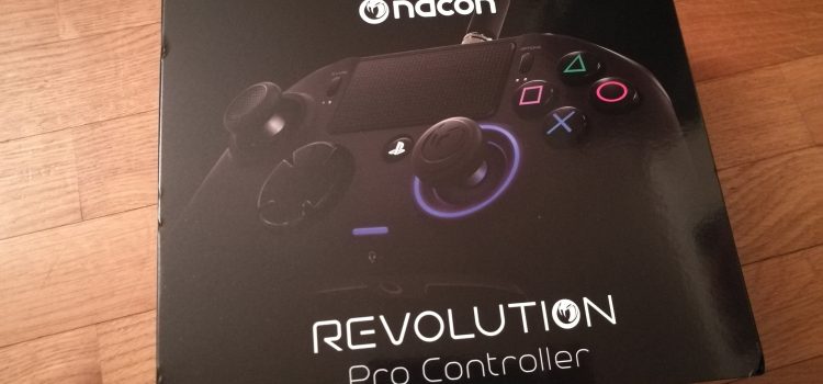 Prise en main de la manette Nacon Revolution : Pro Controller pour PS4