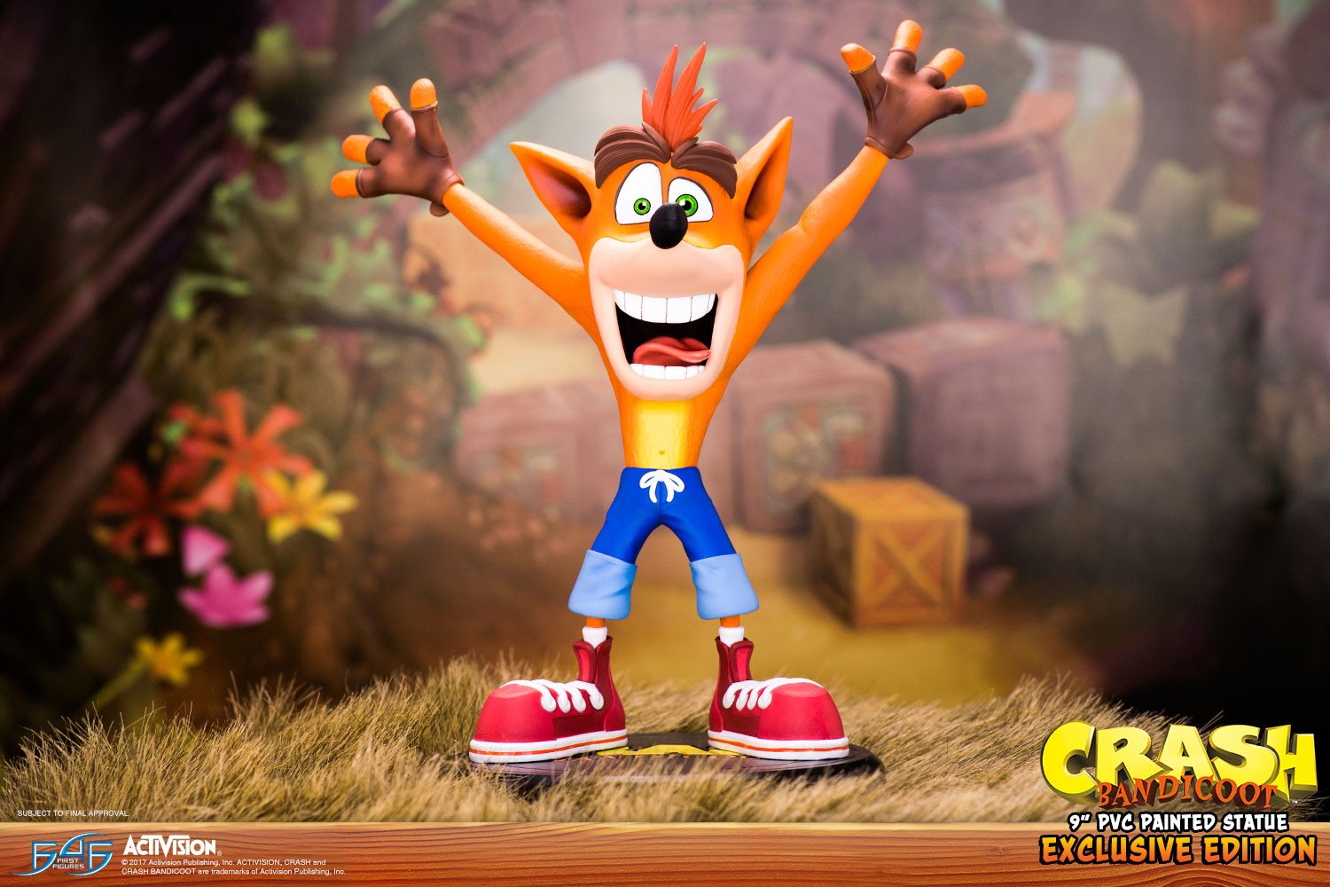 Figurine Crash Bandicoot Neuve - PlayStation, Plastique