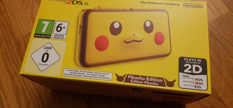 [UNBOXING] Nintendo 2DS XL – Pikachu Edition