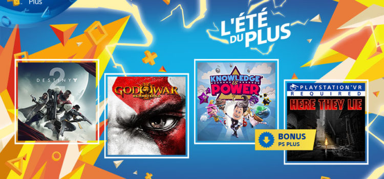 [PS+] Liste des jeux gratuits pour Septembre 2018