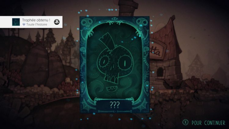 Mon trophée platine sur Flipping Death