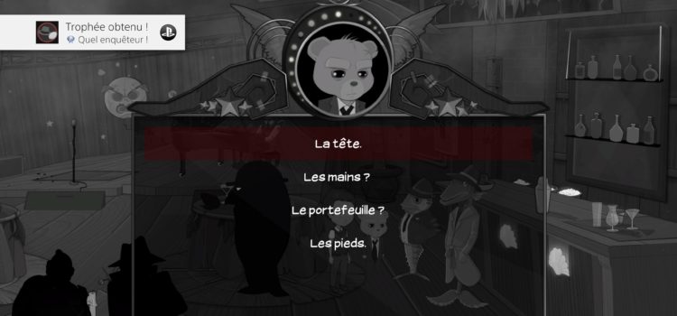 Bear with me, mon trophée platine n°198