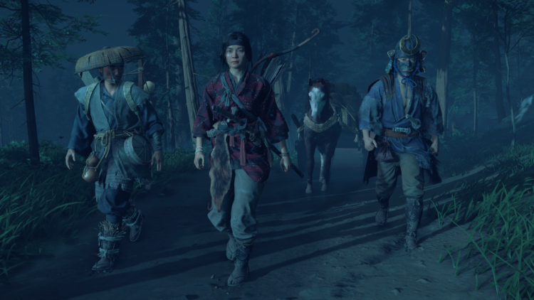 Test Ghost of Tsushima PS4 Pro - Marchons ensemble