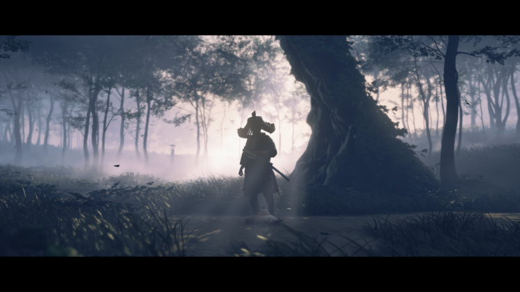 Test Ghost of Tsushima PS4 Pro - Contre jour parfait