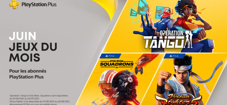 PS Plus Juin 2021