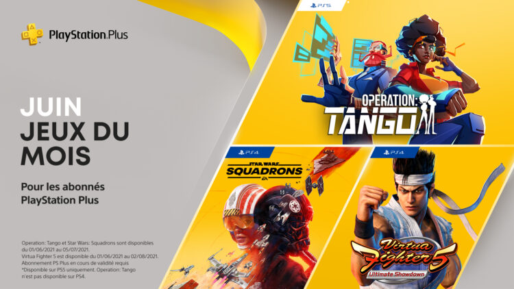 PS Plus Juin 2021