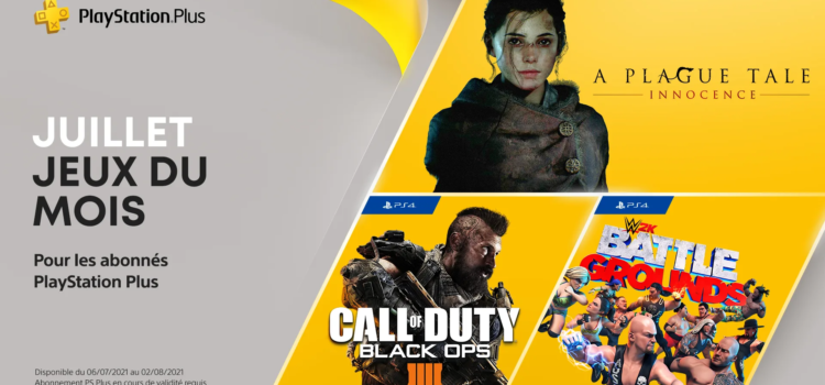 Les jeux PS4 et PS5 offerts pour Juillet 2021 (PS Plus)