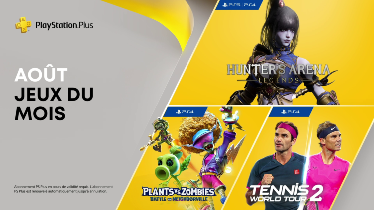 PS Plus Août 2021