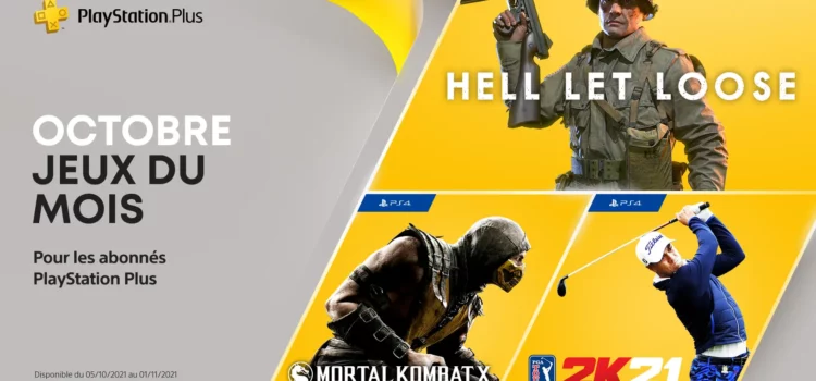 PS Plus Octobre 2021