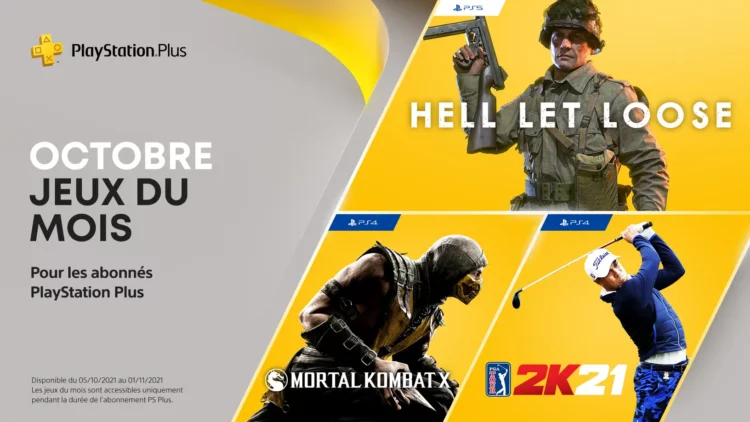 PS Plus Octobre 2021