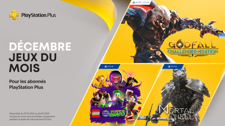 PS Plus Décembre 2021