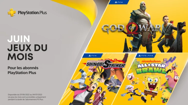 PS Plus Juin 2022