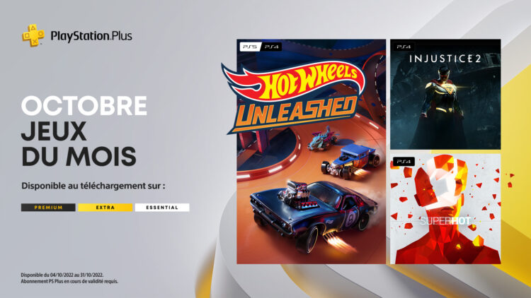 PS+ Octobre 2022