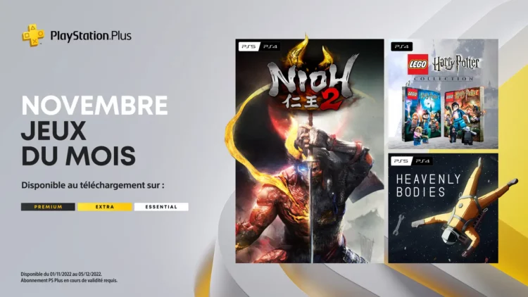 PS Plus Novembre 2022