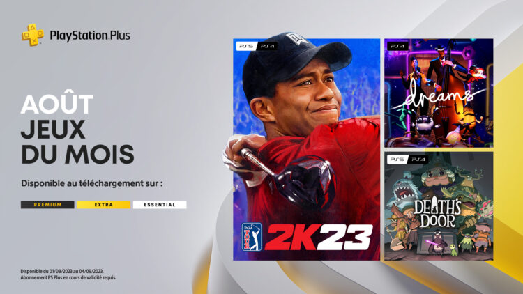 Playstation Plus Essential - Aout 2023