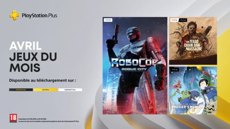 Avril 2025 (PS Plus)