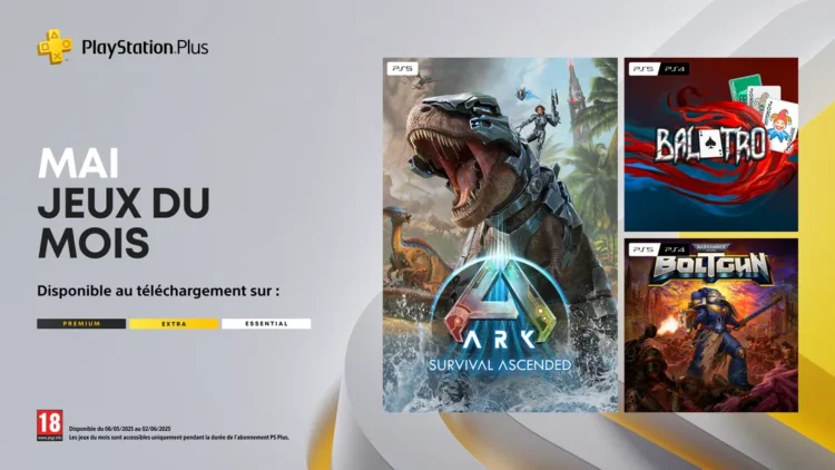 PS Plus Mai 2025