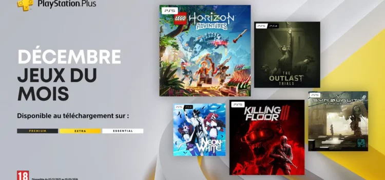 Les jeux PS4 et PS5 offerts pour Décembre 2025 (PS Plus) Les jeux PS4 et PS5 offerts pour Décembre 2025 (PS Plus)