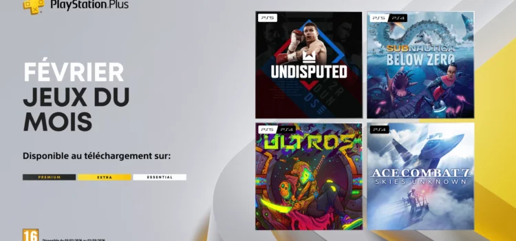 Les jeux PS4 et PS5 offerts pour Février 2026 (PS Plus) Les jeux PS4 et PS5 offerts pour Février 2026 (PS Plus)